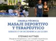 Charla técnica masaje deportivo crossfit