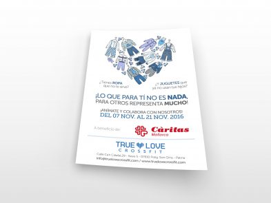 Póster Evento - Càritas Mallorca - Truelove Crossfit