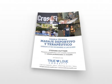 Póster Evento - Póster Evente - Truelove Crossfit masaje deportivo