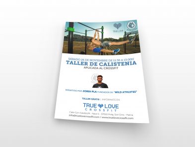 Póster Evento - Truelove Crossfit Stay True